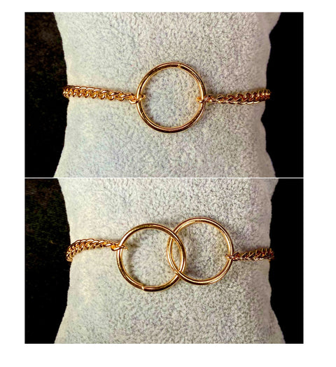 Single & Double Ring Bracelet Combo