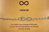 Stunning Silver Infinity Bracelet