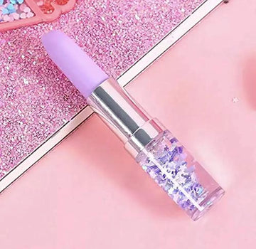 High Quality Lavender Glitter Lipstick Gel Pen