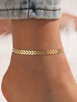 High Quality Golden Arrow Chain Anklet