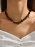 High Quality Brown Stone Handmade Necklace