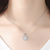 Stone Studded Heart Pendant Chain Necklace