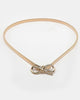 Golden Women's Stretchy Belt