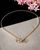 Golden Women's Stretchy Belt