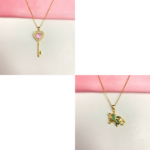 Pack Of 2 Premium Stainless Steel Necklace Combo Perfect For Dailywear