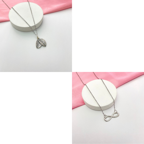 Adjustable,High Quality,Silver Charm,Infinity,DoubleLeaf,Perfect For Dailywear,For Gift