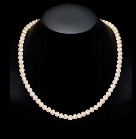 White High-quality Pearl Necklace for dailywear ,for girls