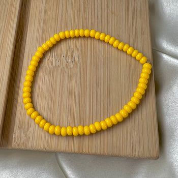 High Quality Yellow Small Beads Bracelet