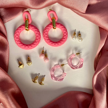 High Quality Korean Pack Of 6 Earring Card