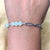 Adjustable Half Pearl Half Chain Bracelet