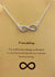 Silver Infinity Charm Necklace
