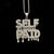 Self Paid Iced Out Hip Hop Pendant Necklace With Stainless Steel Chain