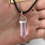 High Quality Holographic Pencil Pendant Necklace