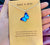 High Quality Waterproof Blue Butterfly Necklace