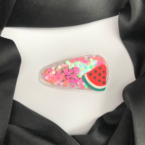 Watermelon Designed Hair Clip