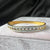 High Quality Golden Stone Studded Antitarnish Bracelet