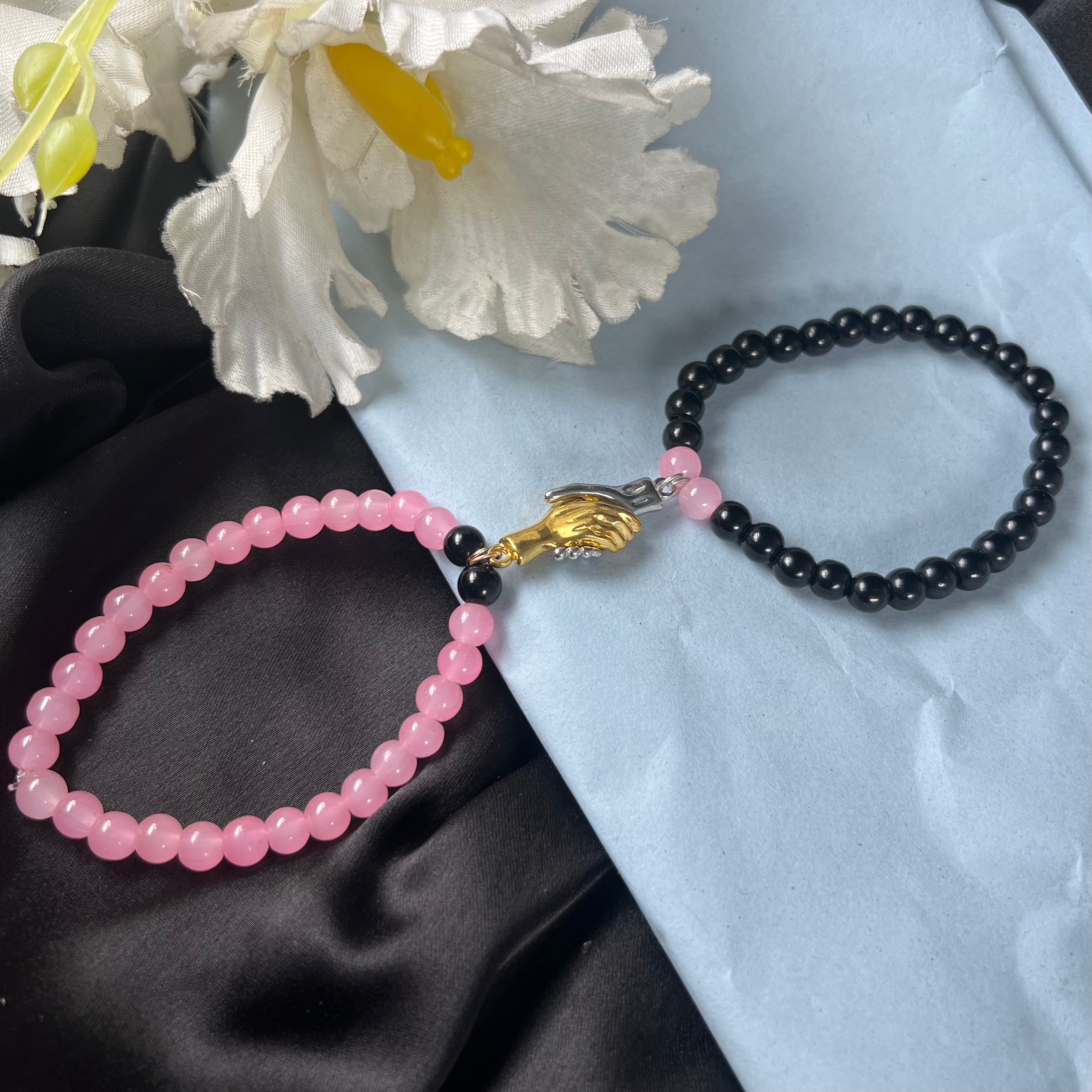 Sun and Moon Smart Touch Bracelets | Couples Vibrating Bracelets – totwoo