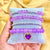 Lavender Set Of 4 Bracelet Stacks