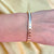 Premium Rosegold Antitarnish Link Chain Designed Bracelet