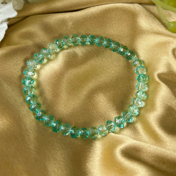 High-quality Crystal Glass Beads Bracelet Perfect For Daily Wear