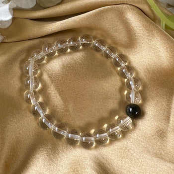 High Quality Stretchable Glass Beads Bracelet Perfect For Daily Wear 