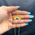 Waterproof Rainbow Charm Necklace