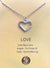 Minimal Silver Heart Card Necklace | Waterproof Chain | Perfect for Dailywear