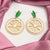 Cute Lemon Designed Quirky Earrings