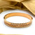 Layered Stone Studded Rosegold Antitarnish Bracelet
