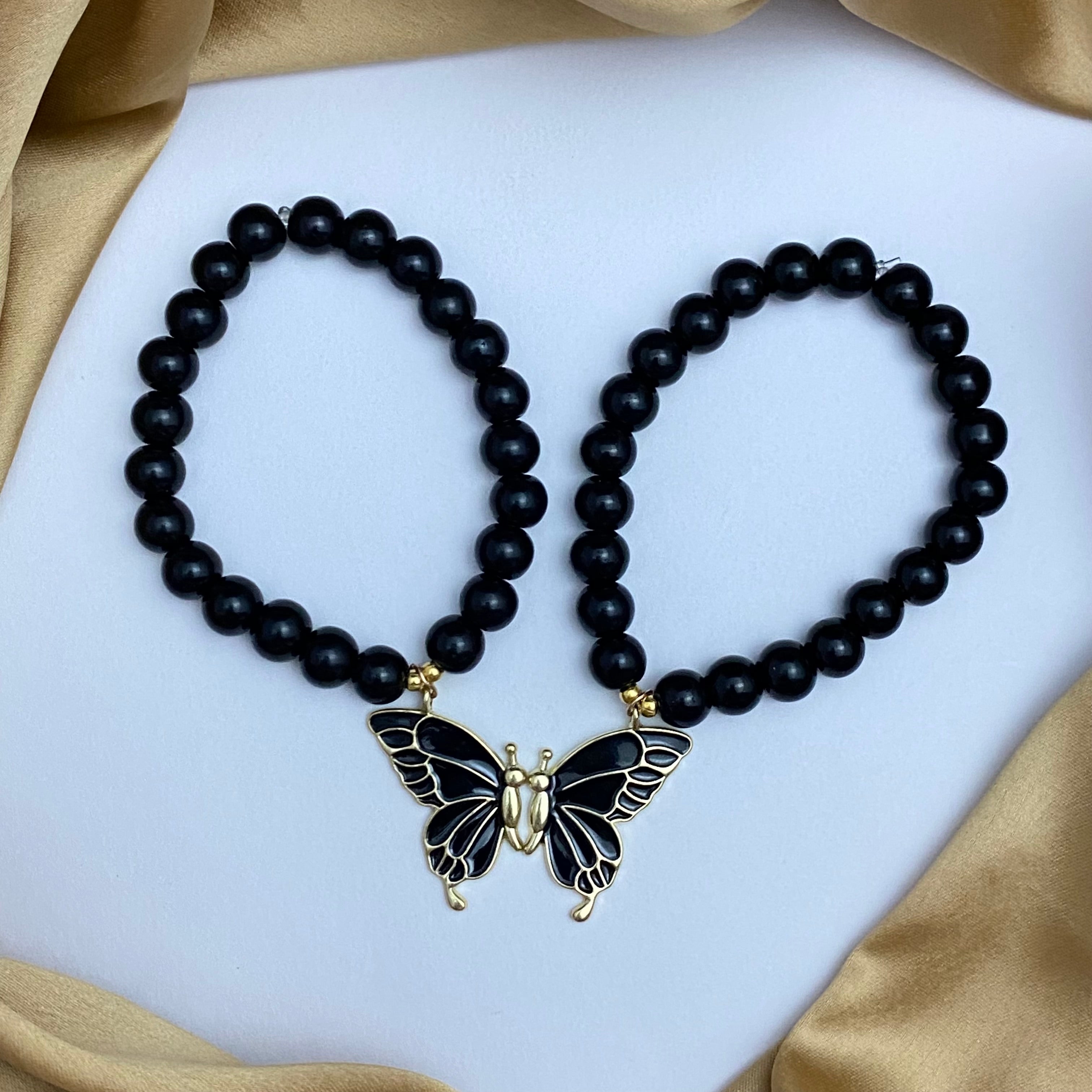 Bead Bracelets Hope Butterfly Bracelet Adjustable Best Friend