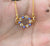 Blue Evil Eye Charm Necklace(Waterproof)