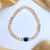 Adjustable Evil Eye Crystal Beads Bracelet