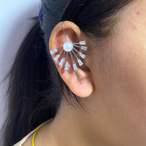Silver Earcuff (D-50)