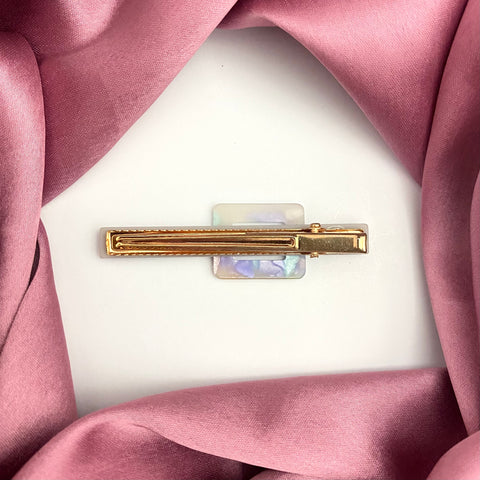 Cute Belt Marble Hair Clip