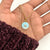 Cute Blue Donut Charm Pendant Necklace