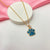 Cute Glitter Animal Paw Charm Pendant Necklace