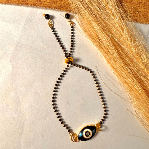 Cute Evil Eye Charm Rakhi For Brother