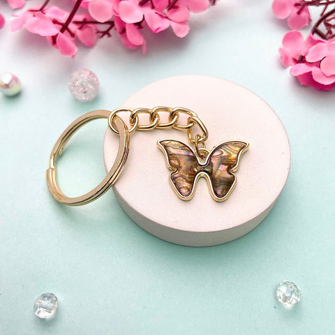 Cute Butterfly Charm Key Chain For Bag & Key