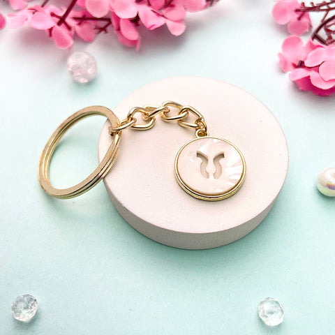 Cute Zodiac Symbol Charm Key Chain For Bag & Key