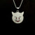 Demon Iced Out Hip Hop Pendant Necklace With Chain