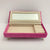 Cute Pink Velvet Sofa Design Jewelry Box