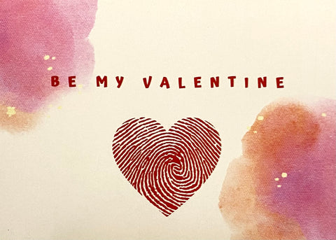 Cute Be My Valentine Card