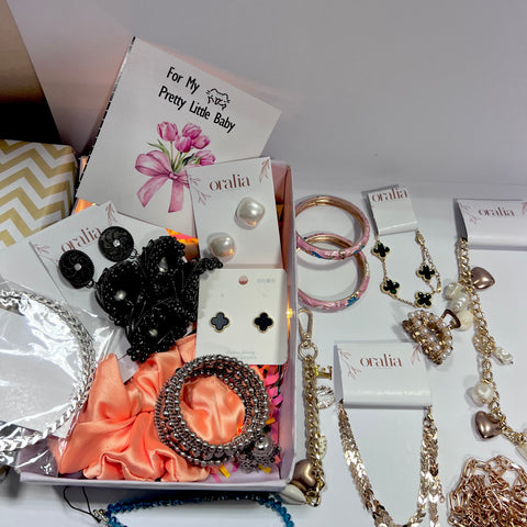 Number Cards Birthday Jewellery Hamper