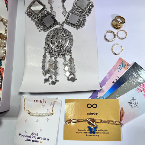 Number Cards Birthday Jewellery Hamper
