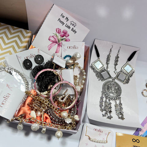 Number Cards Birthday Jewellery Hamper