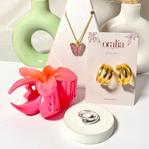 Affordable Pack Of 4 Special Jewelry Combo Perfect For Dailywear