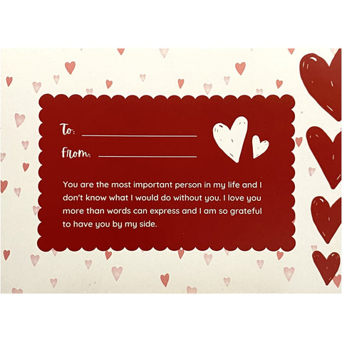 Valentines Day Note Card For Your Special One
