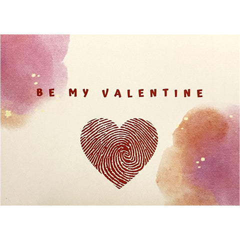Be My Valentine Card