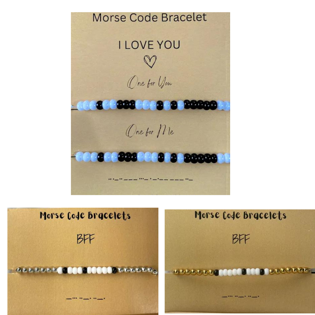 JoycuFF Morse Code Bracelets for Women Men Gifts for India  Ubuy