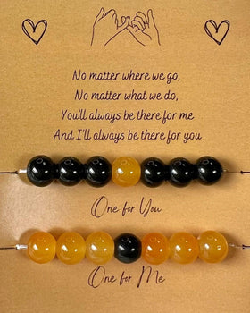 High Quality Couple Glass Beads Bracelet